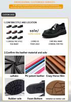 Zapatos de hombre de cuero puntiagudos británicos informales formales de negocios de moda coreana - details 0