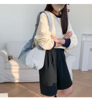 Bolsa de nailon bola de masa bolsa de gran capacidad bolsa de alta gama casual bolsa de mensajero simple versátil bolso de hombro de las mujeres - details 17