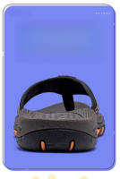 Chanclas de verano para hombre, sandalias de talla grande, zapatos de playa de moda para hombre, chanclas de punta. - details 3