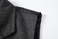 Chaleco de Tweed Grueso de Moda Retro para Hombres Chaleco de Fiesta de Ocio Casual Británico con Múltiples Bolsillos - details 6
