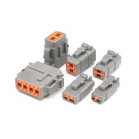 Nuevo conector impermeable automático de 2/3/4/6/8/12 pines DTM macho hembra enchufe venta directa de fábrica DTM04-2P DTM06-2S DTM04-6P - details 1