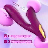 Vibrador estimulador con ventosa para clítoris para mujer, consoladores con punto G, succión al vacío, masajeador vaginal, masturbador femenino, productos para adultos, juguete sexual para mujer, modo de pareja - details 5