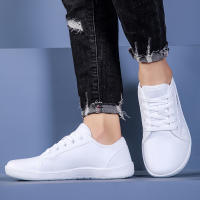 Zapatos de punta ancha de cuero Artificial para hombres y mujeres, zapatos descalzos, caja de punta ancha minimalista, antideslizantes, ligeros - details 15