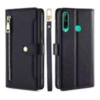 Funda de cuero magnética multifuncional para Huawei Y7P, Honor 9C, cuerda protectora para colgar, moda - details 11