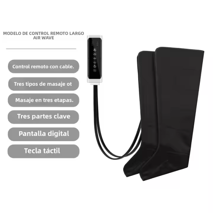 Masajeador De Pies Con Presión De Aire JAIYORL Mejora La Circulación Sanguínea Masaje Profundo De Relajación Muscular Con Control Manual Para Piernas Y Pies - 1
