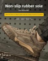 Zapatos de trabajo anticompresión con puntera de acero, botas de seguridad industrial antipinchazos, resistentes a quemaduras, electricista - details 6