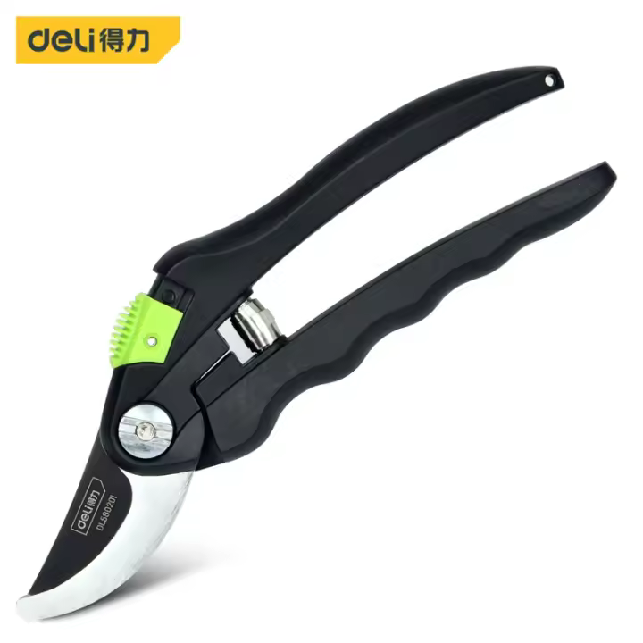 Tijeras de Podar Jardín Deli 8 Pulgadas Tijeras Compactas para Jardinería y Bonsái - 1
