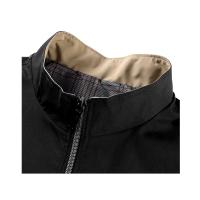 Chaquetas para hombre con cuello levantado, abrigos rompevientos, ropa Formal, Moda para primavera y otoño - details 8