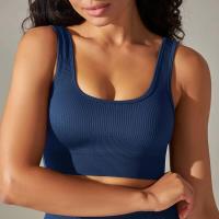 Sujetadores deportivos sin costuras para mujer, ropa interior a prueba de golpes para correr en el gimnasio, top corto, sujetador de yoga transpirable - details 54