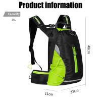Mochila de Ciclismo Ultraligera y Transpirable de 16L Bolsa de Deportes al Aire Libre para Escalada y Viajes - details 0