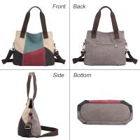 Bolso de Lona para Mujer Bolso de Las Señoras de la Lona Bolso de Hombro de Las Mujeres Bolso Bandolera Bolso Tote Bolso Shopper - details 3
