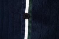 Chaqueta de punto de tendencia de suéter de manga larga con cuello en V para hombre de otoño e invierno - details 14