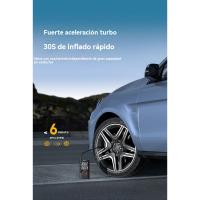 Infladores de neumáticos, compresores de aire portátiles, bombas de neumáticos sin cable, bombas de aire para coches, motos, bicicletas, balones con manómetros y luces LED - details 7