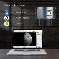 SVBONY-Cámara de telescopio astronómico SV105, 1,25 pulgadas, CMOS, USB 2,0, para fotografía planetaria - details 4