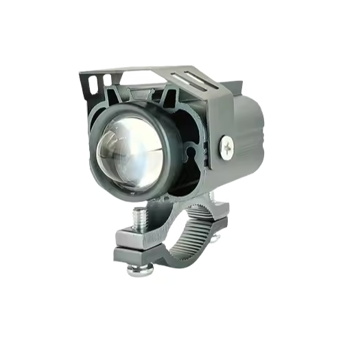 Focos LED para motocicleta, luz lejana/Baja, 12w, 1 unidad de dos colores, blanco y amarillo - 1