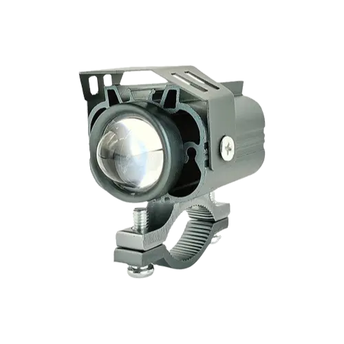 Focos LED para motocicleta, luz lejana/Baja, 12w, 1 unidad de dos colores, blanco y amarillo - 1