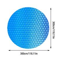 Cubierta impermeable para piscina Circular, bañera solar, plástico de burbujas de PE, accesorios para exteriores, 180/240/300cm - details 8