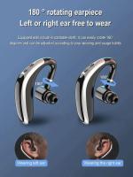 Auriculares inalámbricos K20 con Bluetooth, dispositivo de audio con micrófono HD, rotación de 180 °, oreja izquierda/derecha, Universal, para negocios, deporte, música, conductor de coche - details 3