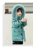 Chaqueta de Plumífero de Pato Blanco para Invierno 2025 Abrigo Exterior Cálido para Niños y Niñas - details 6