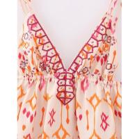 OUWU- Camisetas sin mangas con tirantes estampados de otoño para mujer, blusa recortada informal sin mangas con cuello en V, ropa de calle elegante para vacaciones para mujer - details 3