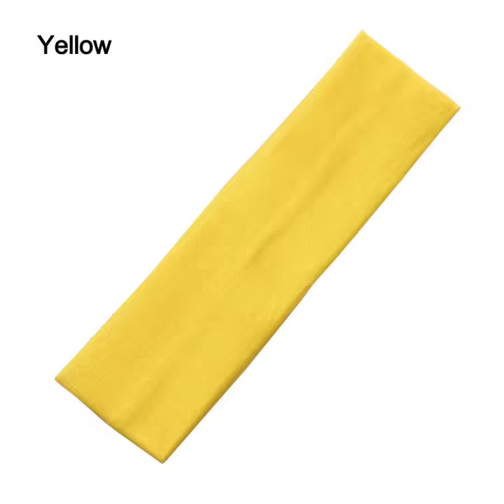 Diademas elásticas de Yoga para mujer, cintas para el pelo de Color sólido, accesorios para el cabello, 1 unidad - 1