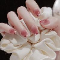 Caja de 24 piezas uñas removibles estilo corto parches uñas postizas uñas tabletas - details 26