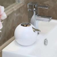 Dispensador esférico de desinfectante de manos, botella de loción, loción esterilizadora, botella separadora para cocina y baño, 380ml - details 2