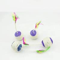 Juguete Interactivo de Sisal para Gatos Bola de Afilado para Gatitos Suministros de Mascotas - details 6