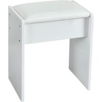 Tocador De Maquillaje con Espejo y 10 Bombillas Led Luz Regulable, Tocador Blanco con Brillo Ajustable, Tocador De Dormitorio con Taburete 6 Cajones, 3 Estantes y 3 Estantes Ocultos - details 14