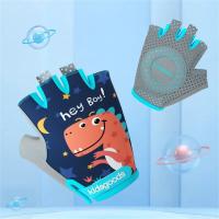 Guantes de medio dedo con absorción de impacto para niños y niñas, guantes deportivos seguros para patinar, ciclismo - details 3
