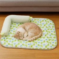 Alfombra refrescante y transpirable para mascotas, suave y cómoda, lavable, para dormir. - details 3