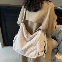 Bolso Cruzado de Terciopelo para Mujer de Gran Capacidad Moda Suave y Duradera con Pequeñas Bolsillos Laterales y Compartimentos Ideal para Viajes Cortos, Trabajo y Viajes Diarios - details 1