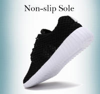 Zapatillas de correr de malla transpirable para mujer, zapatos de entrenamiento cómodos, zapatillas de gimnasio, zapatillas de tenis deportivas antideslizantes para exteriores, Verano - details 5