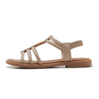 K9001-20 Nuevas Sandalias de Mujer Talla Grande con Hebilla Hueca, Suela Suave Romana, Estilo Simple y Moderno 2025 - details 6