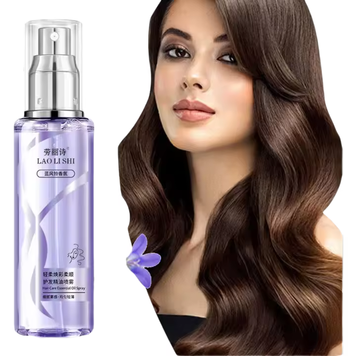 Rizos Brillantes Sin Lavado Spray de Aceite para el Cabello de 100ml Hidratante y Nutritivo - 1