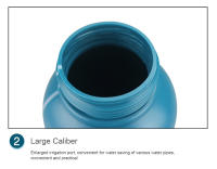 Riego por pulverización de agua para jardín, herramientas de jardinería, Manual, engrosamiento neumático, varilla larga, rociador pequeño, 2L - details 7