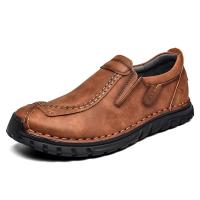 Zapatos De Piel informales Para Hombre, Cómodos, Aptos Para El Exterior, Mocasines Transpirables Antideslizantes - details 2
