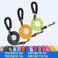 Correa Para Perros Con Reflejo Y Manija Cómoda De Nylon Adecuada Para Pequeños Medianos Y Grandes Cachorros Hasta 300cm - details 0