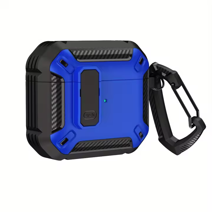 Funda Resistente y a Salto para AirPods Pro 2ª Generación Protección Máxima con Llavero - 1
