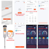 Probador de suelo inteligente 4 en 1, Detector de temperatura EC TDS CF, alta precisión, Control por aplicación Bluetooth, medidor de conductividad para jardinería y agricultura - details 4