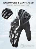 Guantes de Motocicleta MJMOTO Ajuste Perfecto para Manos, Transpirables, Anti-caída, Para Motocross y MTB Tallas M L XL XXL - details 2