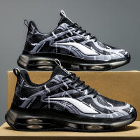 Zapatillas de baloncesto de moda para hombre con amortiguadores de aire, cómodas y antideslizantes, transpirables y que absorben los golpes, adecuadas para actividades al aire libre de hombres - details 7