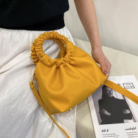 Bolso de mano con diseño de lujo para mujer, bolsa de mano de piel sintética, tipo Hobo, a la moda, de marca, para uso diario - details 4