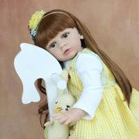 BZDOLL-Muñeca realista de silicona suave para recién nacido, juguete de bebé Tayra de 60cm, 24 pulgadas - details 1
