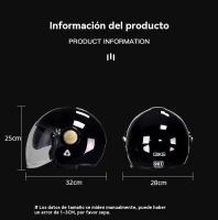 Cascos moto hombre Retro mujer aire libre coche electrico seguro Equipo Protector - details 3