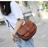 Bolso cruzado de cuero PU ajustable Bolso de hombro bohemio con correa larga - details 0