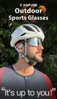Kapvoe-gafas polarizadas de ciclismo para hombre y mujer, lentes de sol deportivas para bicicleta de montaña, conducción, pesca, viaje, Golf, UV400 - details 0