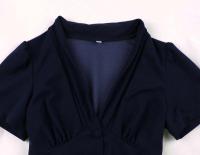 Elegante Vestido de Cintura Alta con Encaje Retro 2024 Estilo Vintage de Moda para Mujeres - details 13