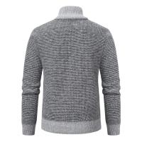 Suéter de lana tipo cárdigan holgado y cálido, informal, cómodo, moderno y moderno para hombre en otoño e invierno - details 11