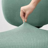 Cubiertas de Silla de Oficina de Vellón Polar 2pcs Protectores de Asiento de Juego Rotativo Antinuevo Cubiertas de Poufs de Muebles y Organización - details 26